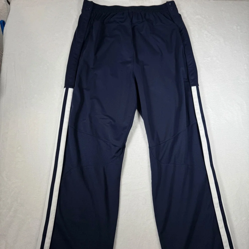 Adidas Denver Nuggets Snap Warmup Pants Navy 3XL‎ Tall +2 Flaw | Mens 3XLT Lot 2